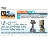 FDEN chooses VALCO group to build nuclear valves