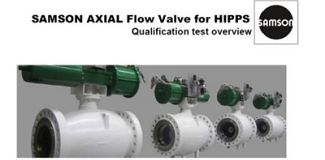 Qualification of axial flow valves