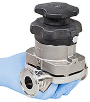 hygienic diaphragm valve