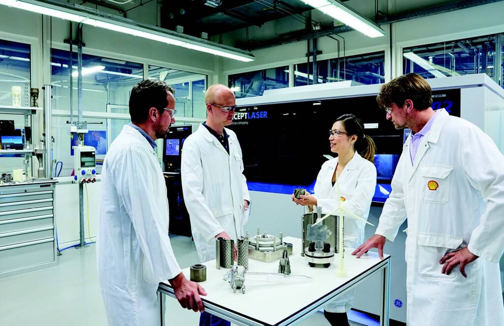 On the job with the additive manufacturing team in the Shell global supply chain Centre of Excellence.