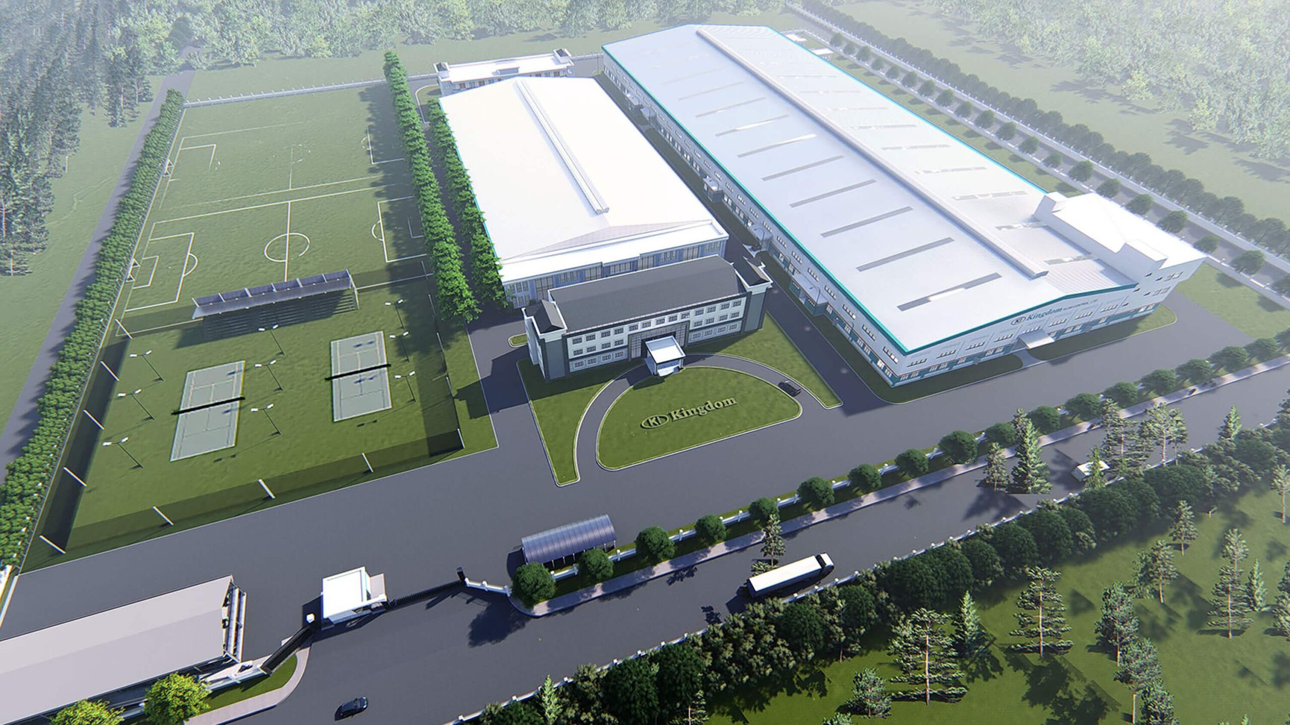 71,000sqm (land space) new-built plant in Vietnam.