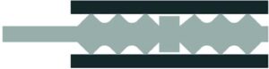 Figure 5. Sharpen edges in a camprofile gasket can lead to damage. Graphics courtesy of AIGI Environmental Inc.