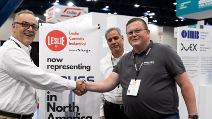 PRUSS announces Vogt Valves as new representative