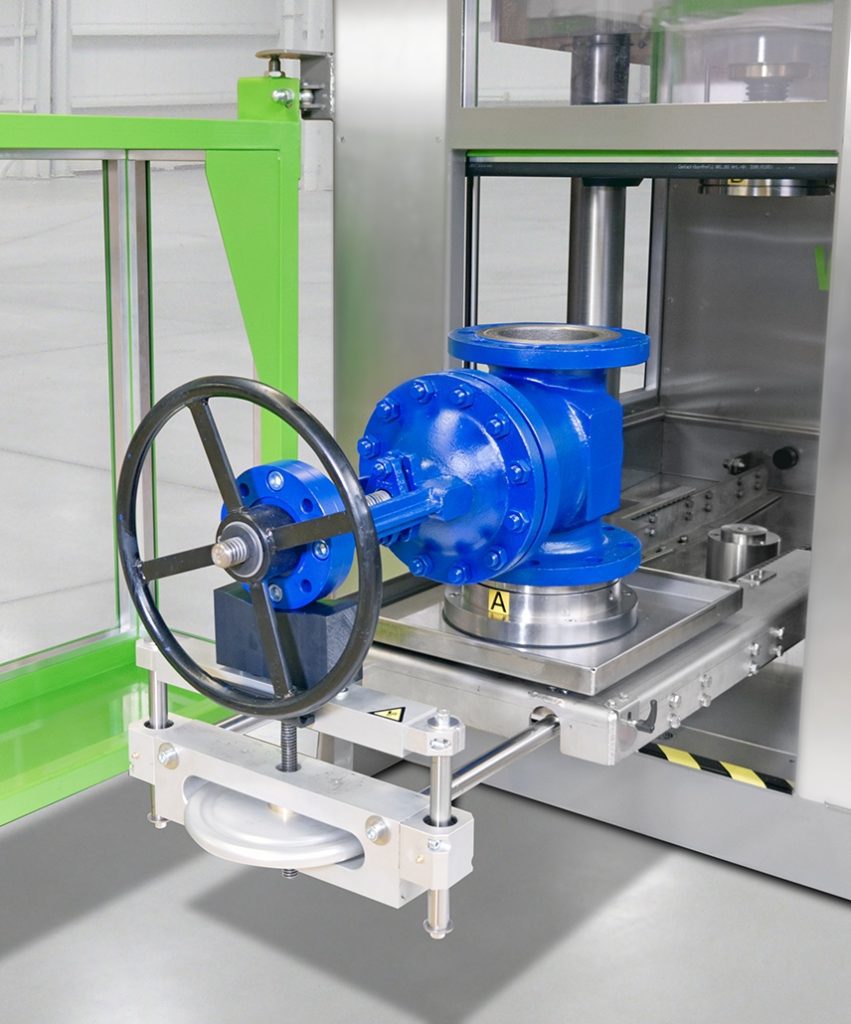 Fully automated valve production and FE testing