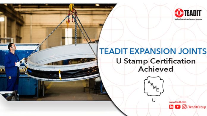 Teadit Earns Prestigious U-Stamp Certification