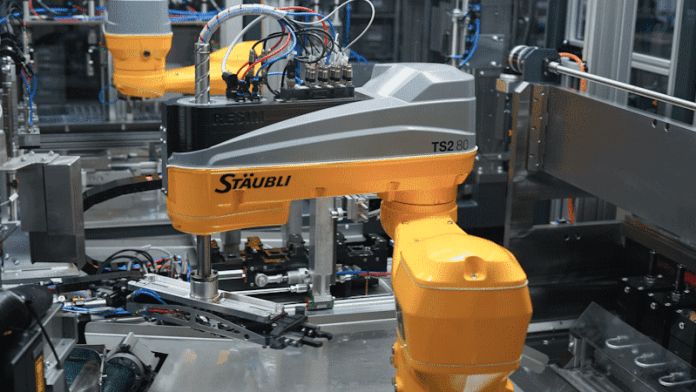 Argo-Hytos uses SCARA robots for valves
