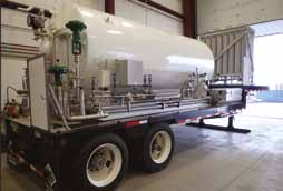 Pictured is a portable hydrogen tank Pictured is a portable hydrogen tank