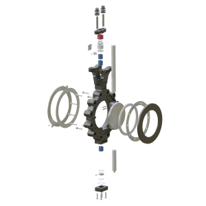 Figure 3: High performance valves should be designed with maintenance in mind to allow typical repairs, such as a seat or packing replacement, without valve disc or stem disassembly.