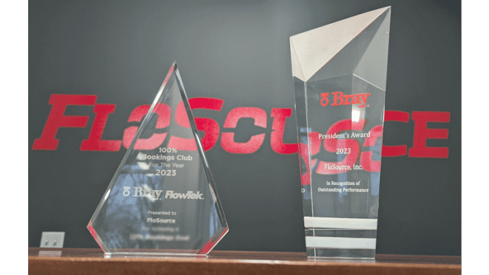 FloSource receives the Bray President’s Award! FloSource receives the Bray President’s Award!