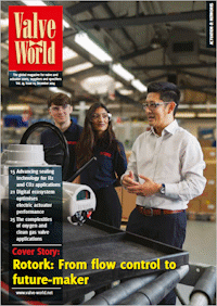 Valve World 2024 December cover - Rotork