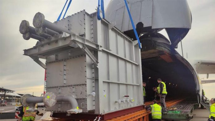 Antonov and Air Partner deliver valve from Italy to Middle East Antonov and Air Partner deliver valve from Italy to Middle East