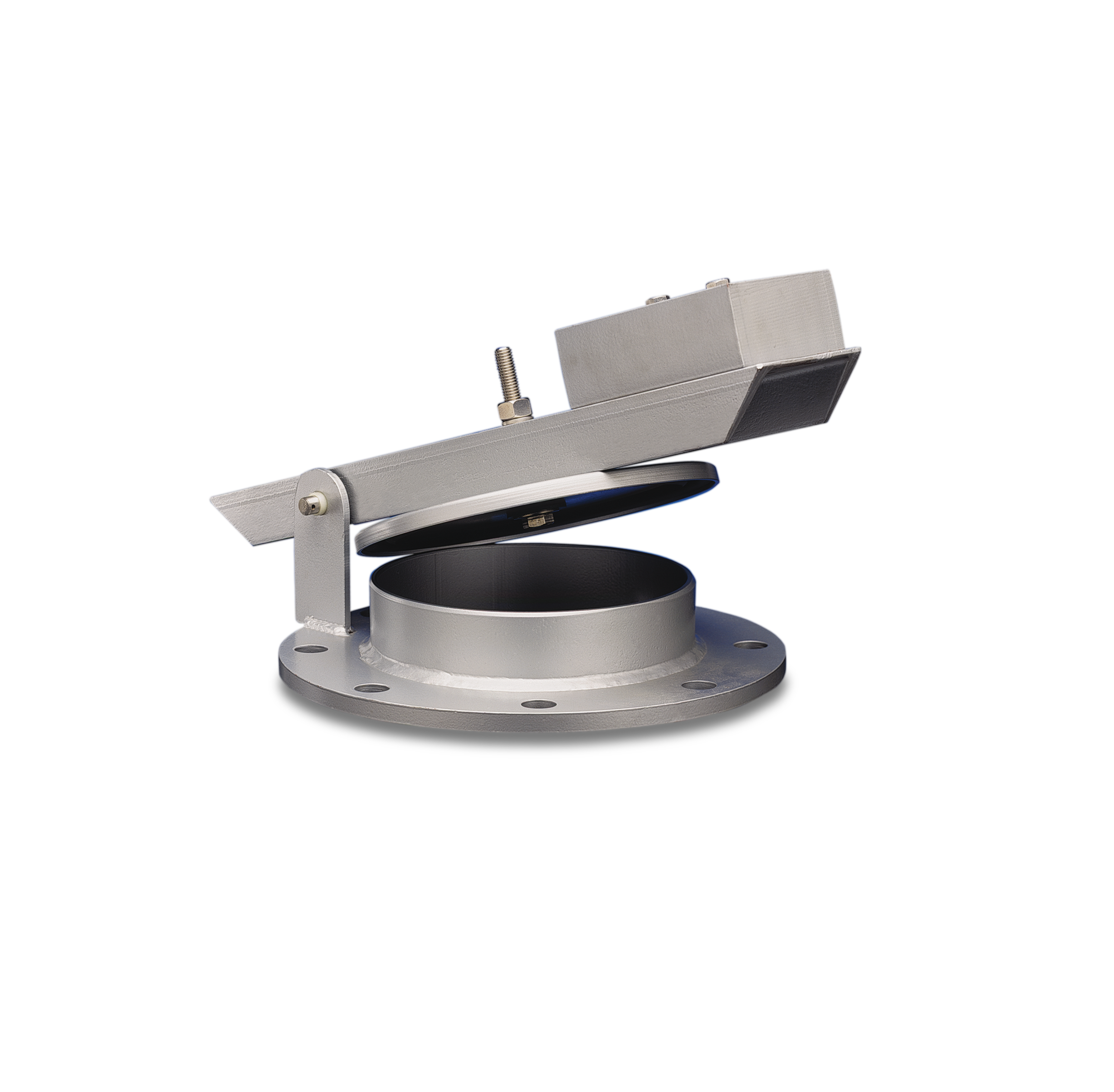 Fig5-Enardo 2000 Figure 5: Emergency tank vents (Emerson’s Enardo™ Model 2000 Emergency Relief Vent shown) typically only actuate under extreme pressure events, which require very high flow capacities. When not in use, these vents must maintain minimal leakage at 90% of setpoint.