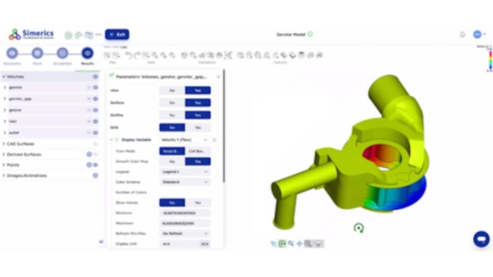 Simerics, Inc. and Tech Soft 3D announce Simerics-CAD Software
