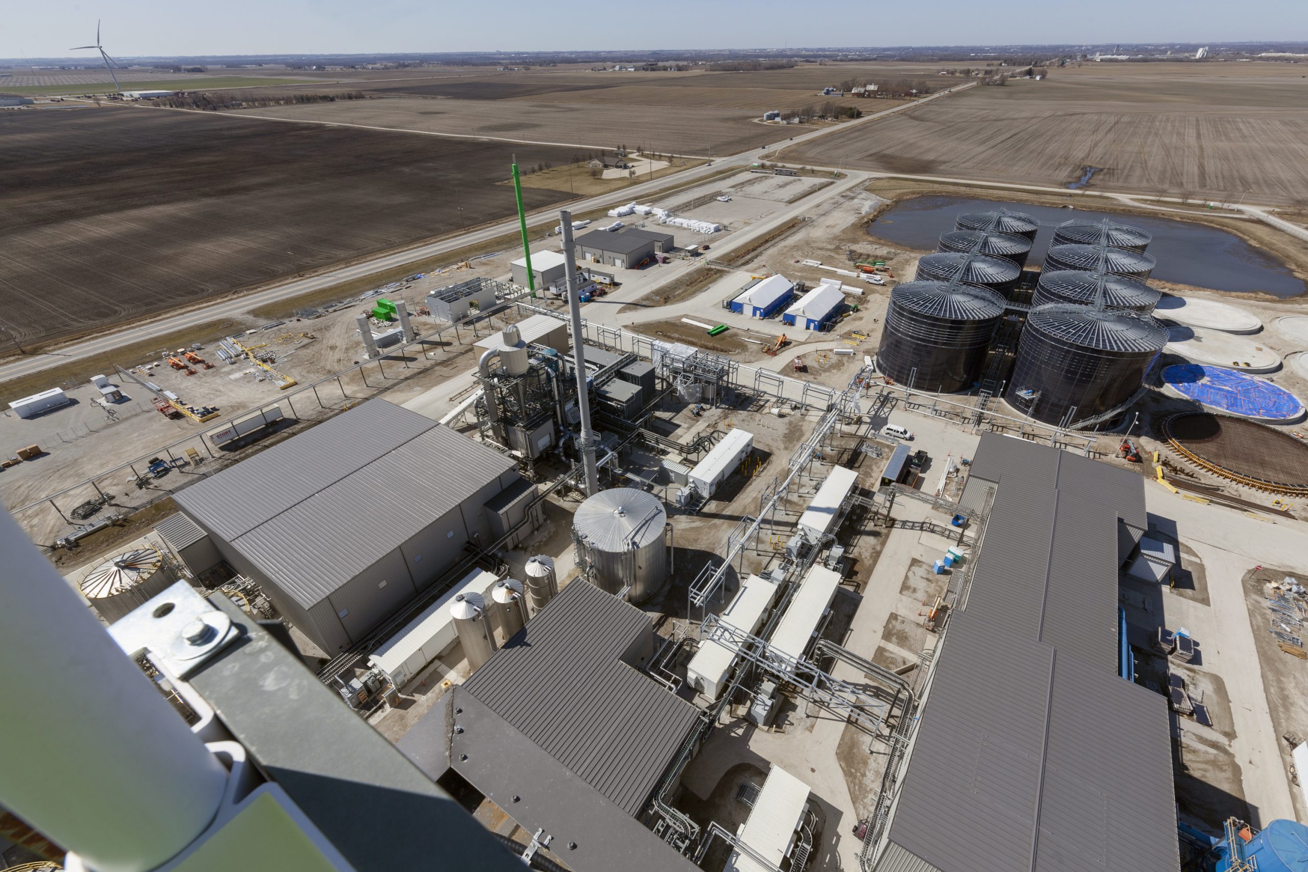VERBIO_USA_Nevada_Iowa__2 Verbio’s Nevada biomethane plant, using maize as feedstock, went online in 2021.