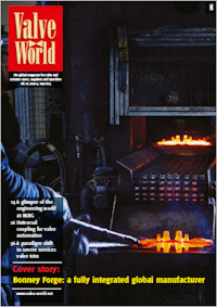 Valve World May 2025 cover - Bonney Forge
