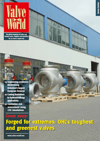 Valve World August 2025 cover