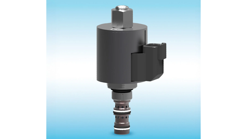 HydraForce introduces proportional pressure control valve HydraForce introduces proportional pressure control valve