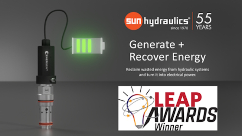 Sun Hydraulics receives 2025 LEAP Award Sun Hydraulics receives 2025 LEAP Award