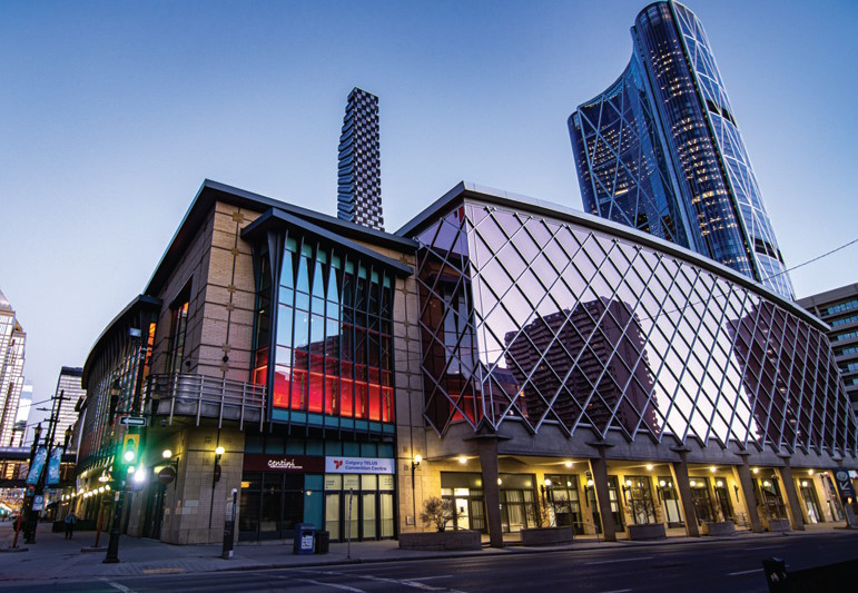 The hosting venue, the Calgary TELUS Convention Centre. Photo Credit: Calgary TELUS Convention Centre The hosting venue, the Calgary TELUS Convention Centre. Photo Credit: Calgary TELUS Convention Centre