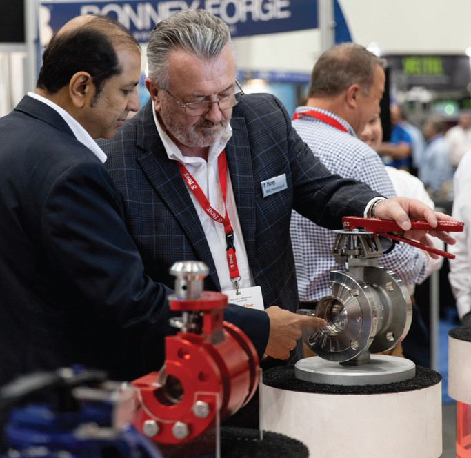 The expo floor allows direct access to all exhibitors. The expo floor allows direct access to all exhibitors.